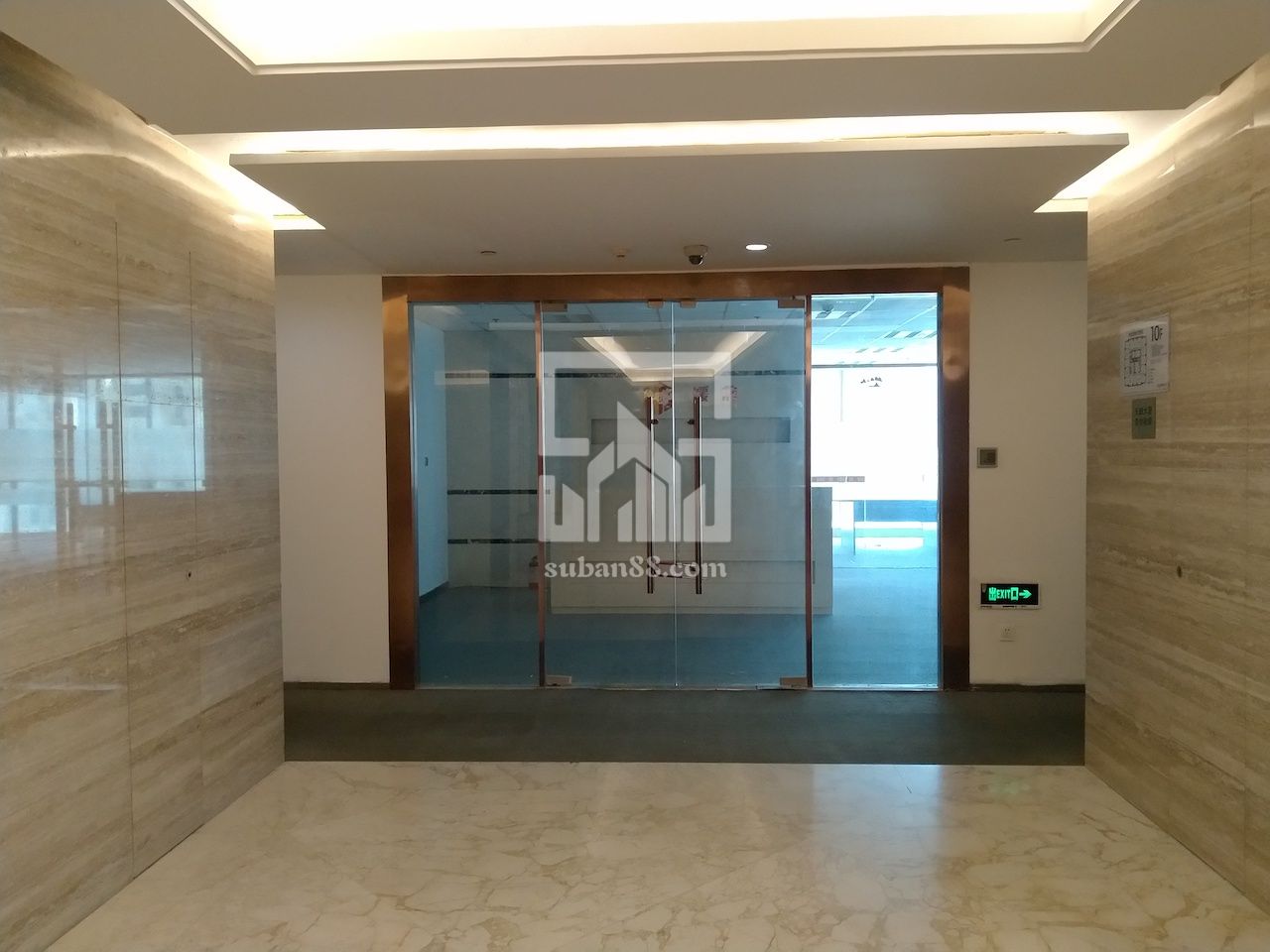 環球188電梯口 精裝隔斷315平