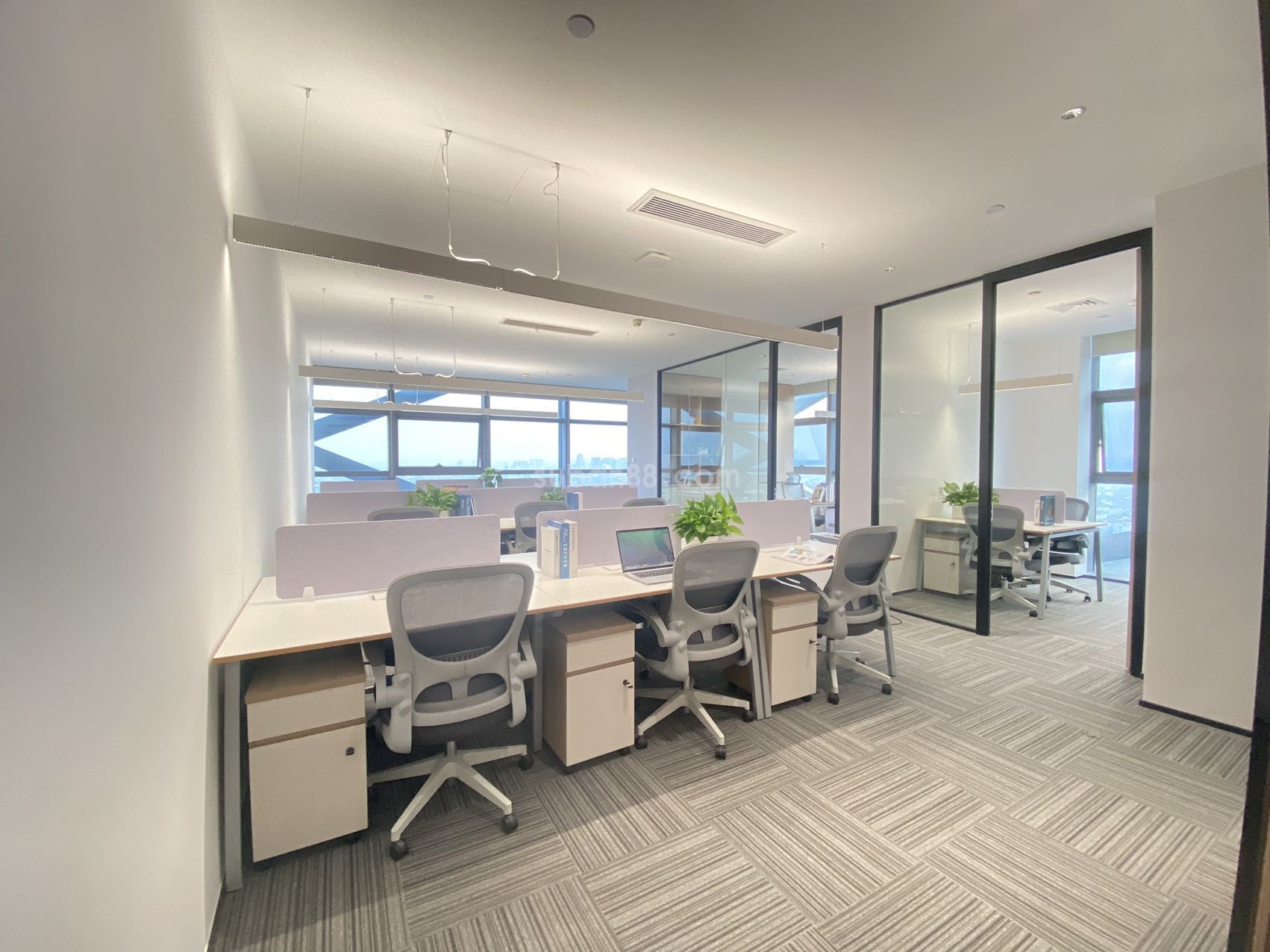 姑蘇區經理室+財務室+會議室+休閑區+18個員工位
